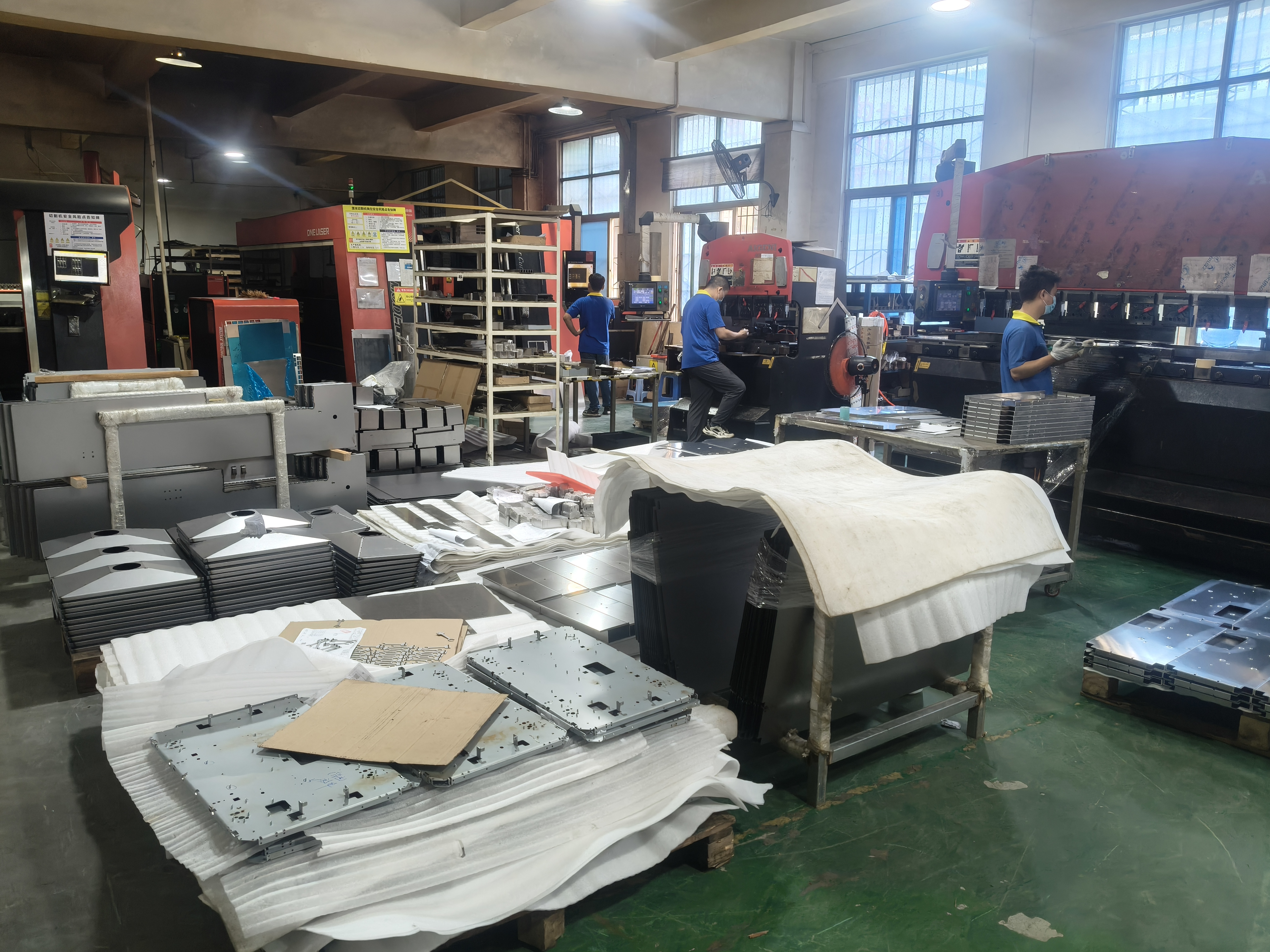 Sheet metal fabrication workshop